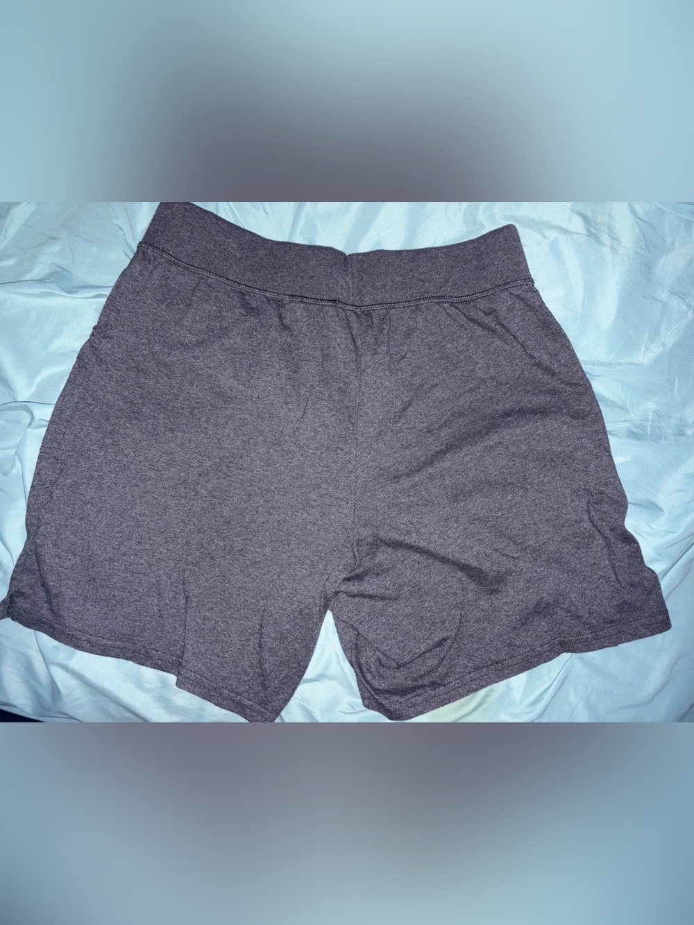 Just My Size Charcoal Heather Athletic Lounge Shorts